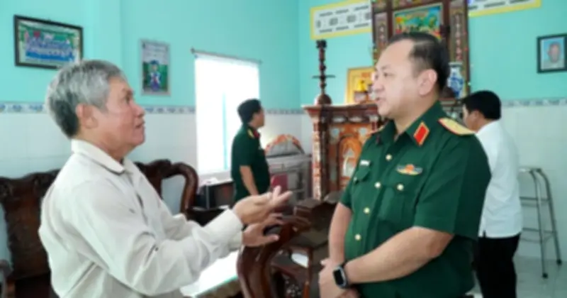 Bộ Tư lệnh TP.HCM xác minh thân nhân liệt sĩ Huỳnh Văn Quên