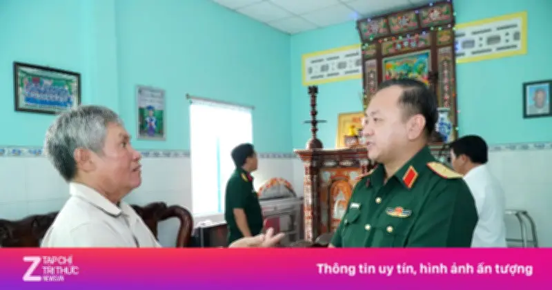 Bộ Tư lệnh TP.HCM xác minh thông tin thân nhân liệt sĩ Huỳnh Văn Quên