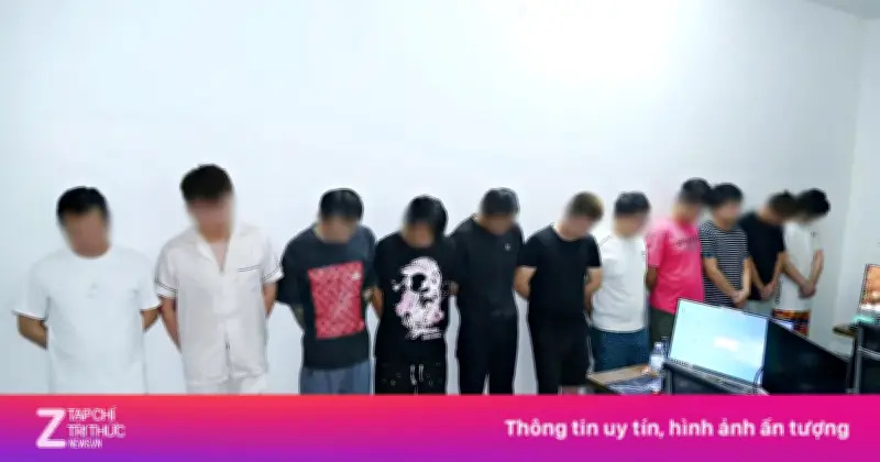 Bắc Ninh bắt 11 người Trung Quốc lừa đảo công dân Pháp qua mạng