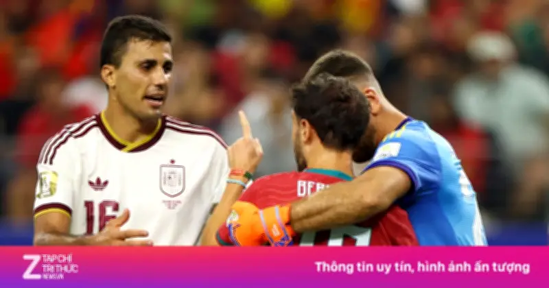 Bernardo Silva và Rodri cãi nhau sau thất bại của Bồ Đào Nha