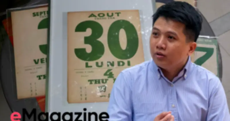 Bùi Công Minh: Startup bán tờ lịch cũ và niềm tin ai cũng tạo ra ký ức