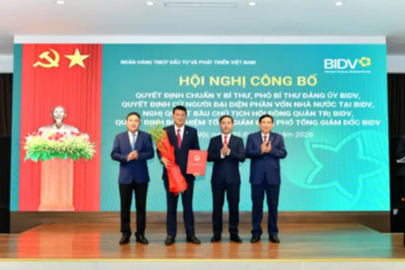 BIDV bổ nhiệm ông Lê Ngọc Lâm làm Chủ tịch HĐQT