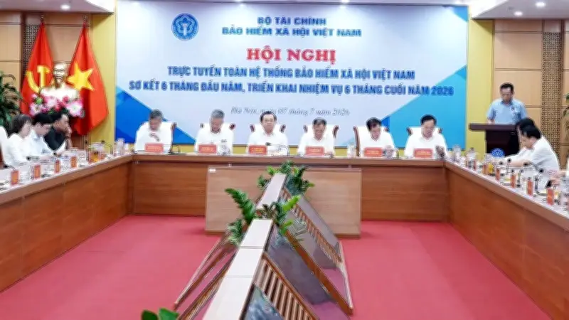 Bảo hiểm xã hội Việt Nam: 22,23 triệu người tham gia BHXH, vượt chỉ tiêu 6 tháng đầu năm 2026