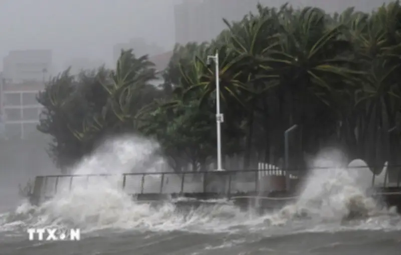 Bão Maysak đổ bộ, Trung Quốc cấm tàu thuyền hoạt động 5 ngày