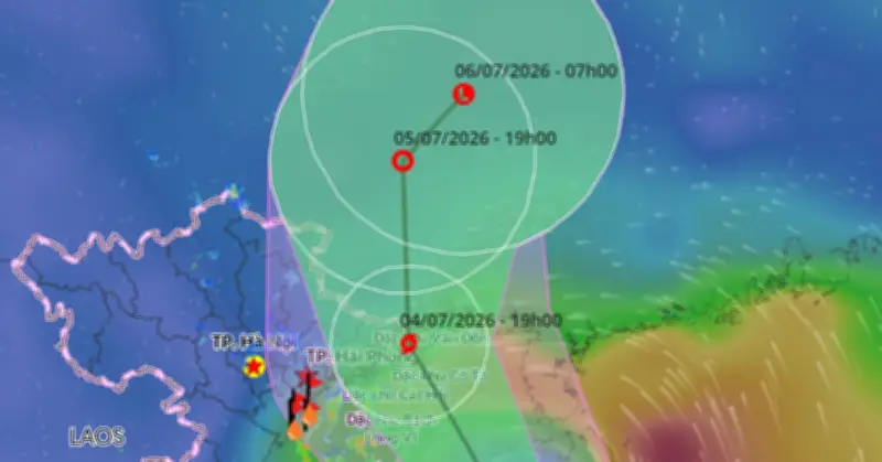 Bão số 1 Maysak mạnh cấp 9, giật cấp 11, hướng vào Quảng Ninh