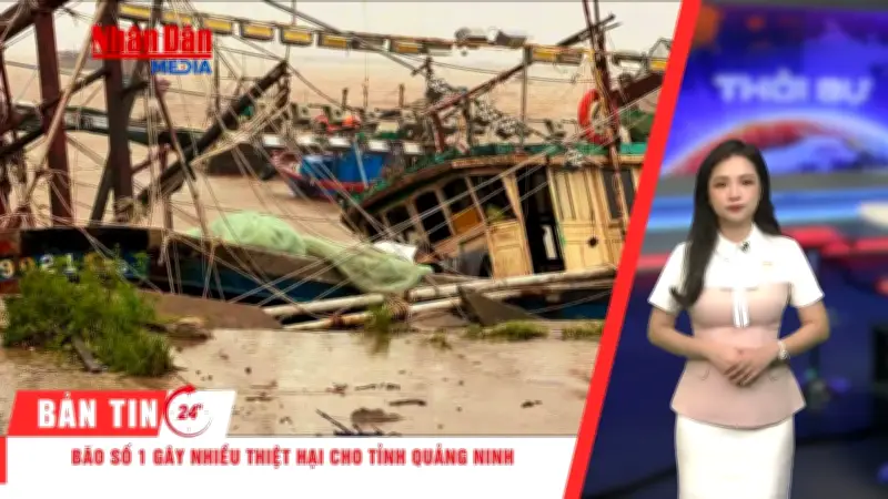 Bão số 1 rời Việt Nam, cảnh báo lũ 8 tỉnh thành phía Bắc