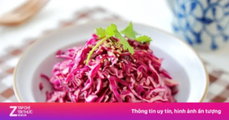 Bắp cải tím: 'Siêu thực phẩm' bồi bổ từ trong ra ngoài, ngừa ung thư