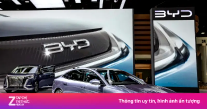 BYD tăng trưởng doanh số tháng thứ 2 nhờ xuất khẩu tăng gần gấp đôi