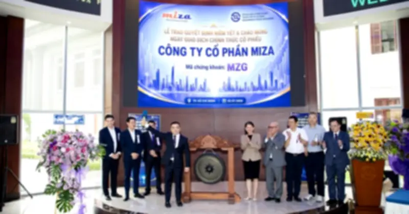 Cổ phiếu Miza (MZG) lên sàn HOSE, vốn hóa gần 1.500 tỉ đồng