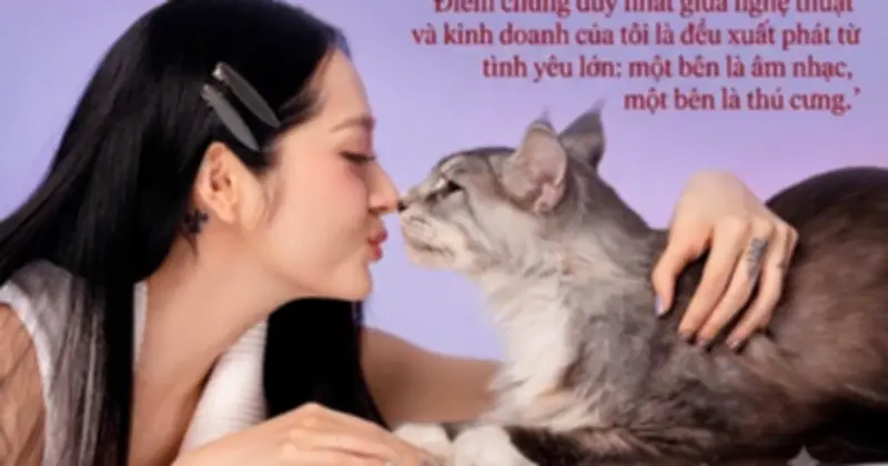 Ca sĩ Bảo Anh khởi nghiệp thức ăn thú cưng: Không vay ngân hàng, không gọi vốn ngoại