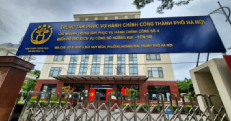 Chi nhánh Trung tâm Hành chính công Hà Nội dừng làm việc sáng thứ 7