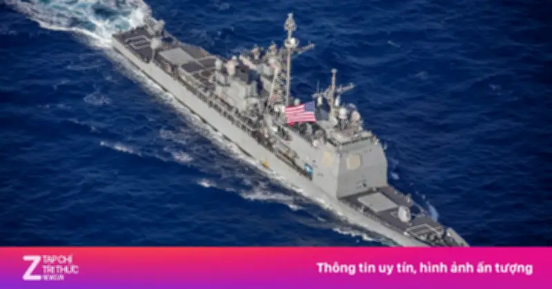Chiến hạm tỷ USD USS Mobile Bay sắp thành bia tập bắn trong RIMPAC