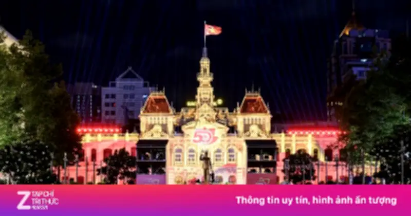 Choáng ngợp 'đại tiệc' 3D Mapping mừng 50 năm thành phố mang tên Bác