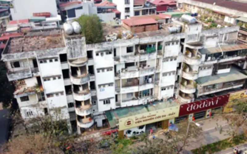 Chung cư số 51 Huỳnh Thúc Kháng Hà Nội chính thức cải tạo xây dựng lại
