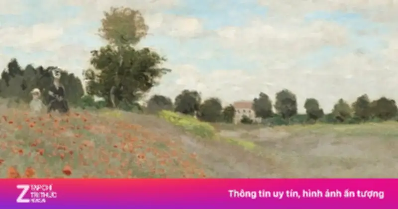 Claude Monet và bí mật đằng sau bức 'Hoa anh túc'