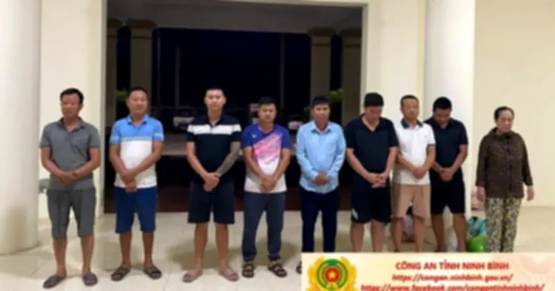 Công an Ninh Bình triệt phá đường dây đánh bạc hơn 200 tỷ đồng