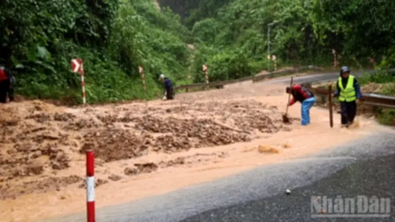 Cảnh báo lũ quét, sạt lở đất tại Lai Châu, Sơn La, Lào Cai, Điện Biên