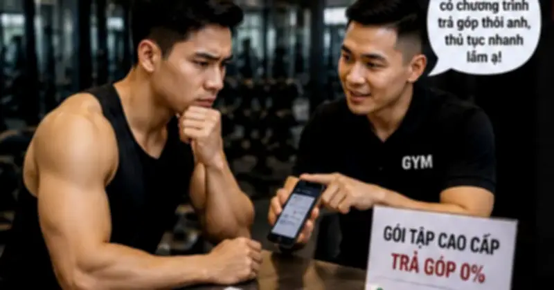 Cảnh báo lừa đảo 'tập gym trả góp' biến phí tập thành khoản vay tín dụng