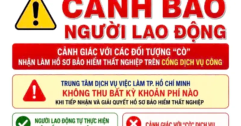 Cảnh giác 'cò' làm bảo hiểm thất nghiệp: Bị đòi tiền, gọi ngay 02835147186