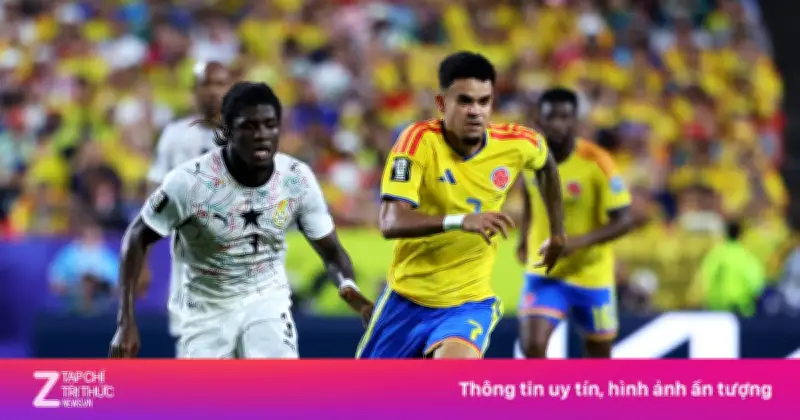 Colombia thắng Ghana 1-0, Luis Diaz bị từ chối bàn thắng