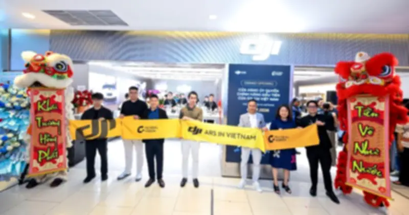 DJI khai trương cửa hàng ủy quyền chính hãng đầu tiên tại Việt Nam