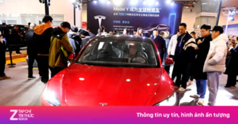 Doanh số xe điện Tesla lắp ráp tại Trung Quốc tăng mạnh 24,4% trong tháng 6/2026