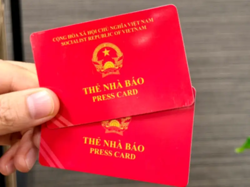 Gia hạn sử dụng thẻ nhà báo kỳ hạn 2021-2025