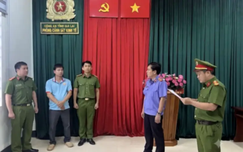 Gia Lai khởi tố đối tượng khai thác cát lậu, thu lợi 2,4 tỷ đồng