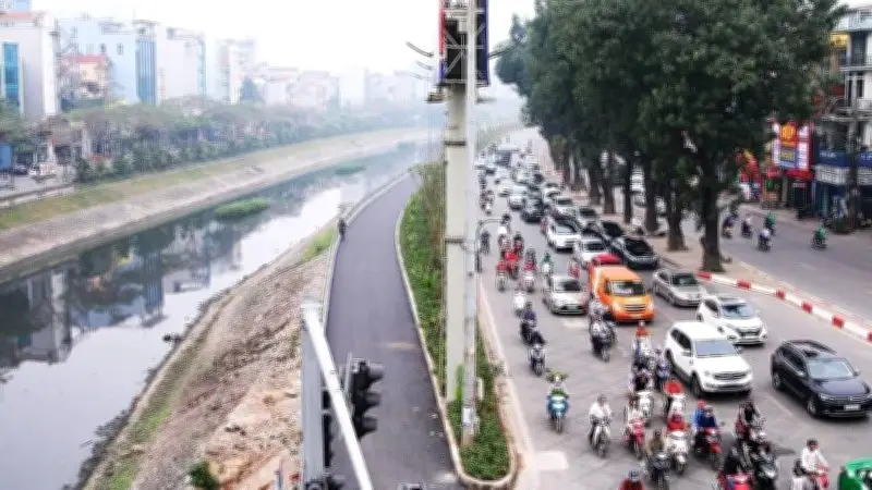Hà Nội khôi phục giao thông hai chiều trên phố Giáp Nhất từ 2/7/2026