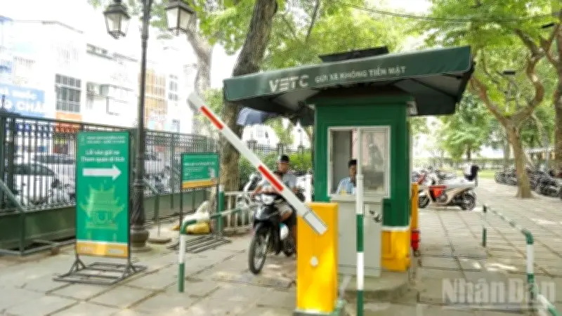 Hà Nội số hóa 100% bãi đỗ xe, hướng tới đô thị thông minh