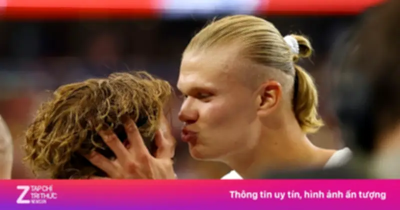 Haaland không cắt tóc vì nghe lời Ibrahimovic: Sức mạnh từ mái tóc đuôi ngựa