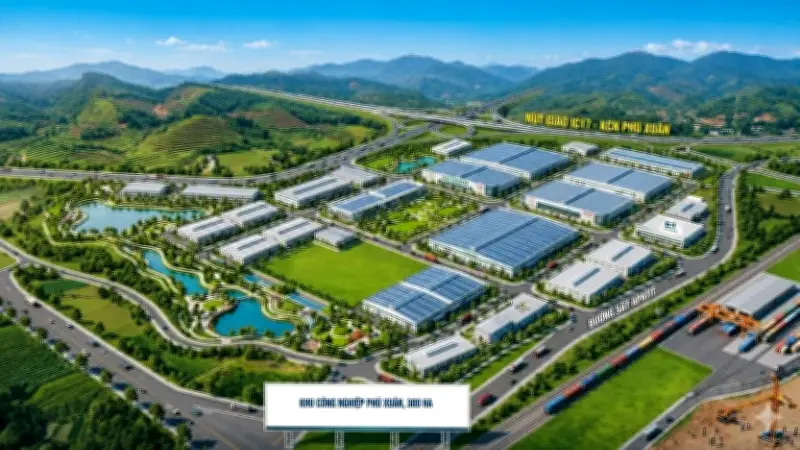 Hai khu công nghiệp Phú Xuân và Phú Xuân 1 thu hút 5.462 tỷ đồng vốn đầu tư