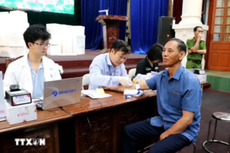 Hải Phòng lấy mẫu xét nghiệm ADN cho hơn 25.000 thân nhân liệt sỹ