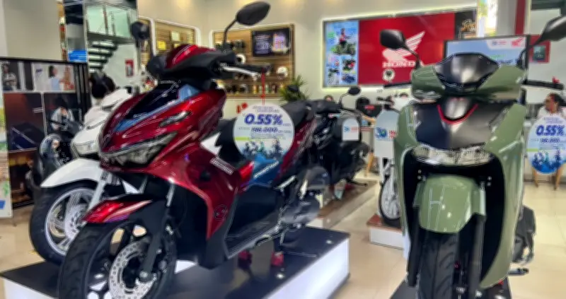 Hàng loạt xe máy Honda tăng giá ngược chiều cuộc đua giảm giá
