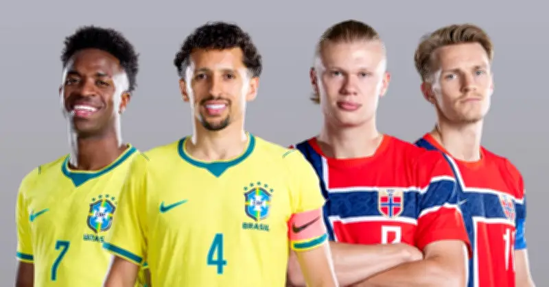 Đội hình dự kiến Brazil vs Na Uy: Haaland đấu Vinicius