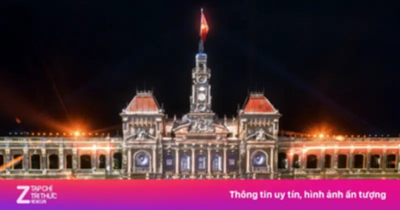 Đại tiệc 3D Mapping và pháo hoa rực rỡ mừng 50 năm TP.HCM