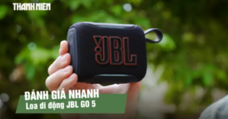 JBL Go 5: Loa tí hon, nhiều công nghệ đáng chú ý trong tầm giá
