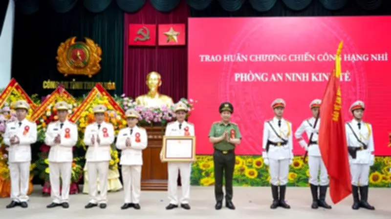 Kỷ niệm 80 năm truyền thống An ninh Công an Thanh Hóa
