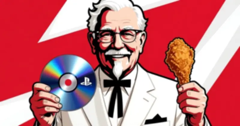 KFC 'khai tử' gà rán nhại Sony ngừng đĩa game PlayStation