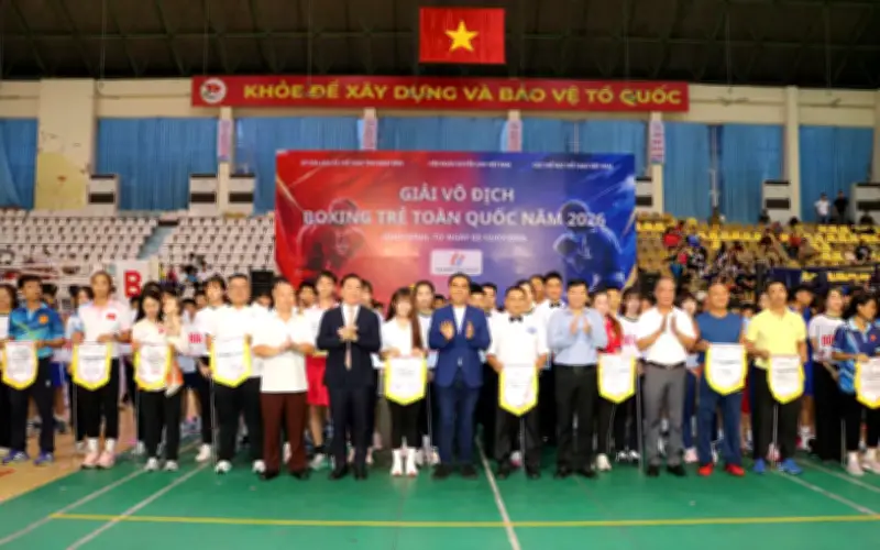 Khai mạc Giải vô địch Boxing trẻ toàn quốc năm 2026 tại Ninh Bình