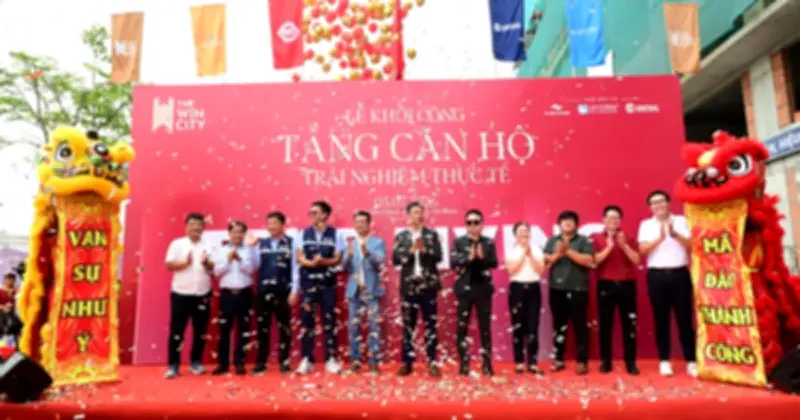 Khởi công tầng căn hộ trải nghiệm thực tế The Win City tại Tây Sài Gòn
