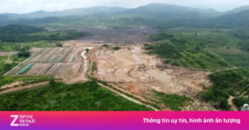 Khởi tố chủ đầu tư vụ vỡ hồ chứa nước trên núi Tân Lai, Lâm Đồng