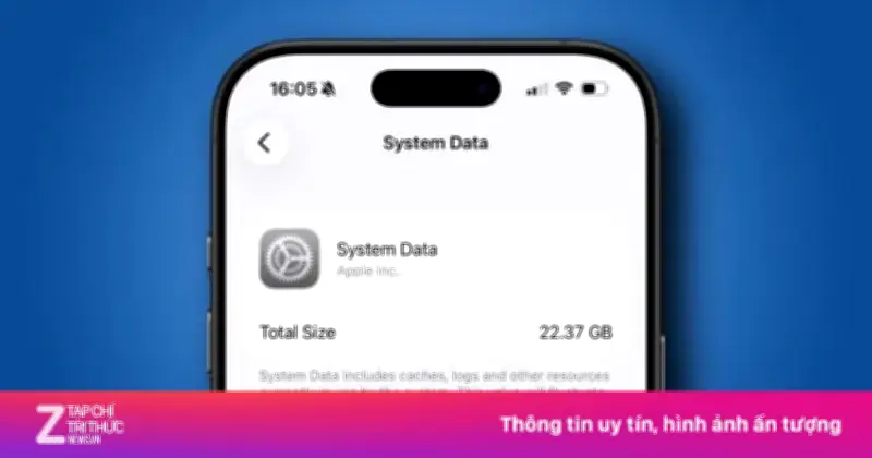 Lỗi iOS khiến Dữ liệu Hệ thống chiếm hơn 100GB trên iPhone