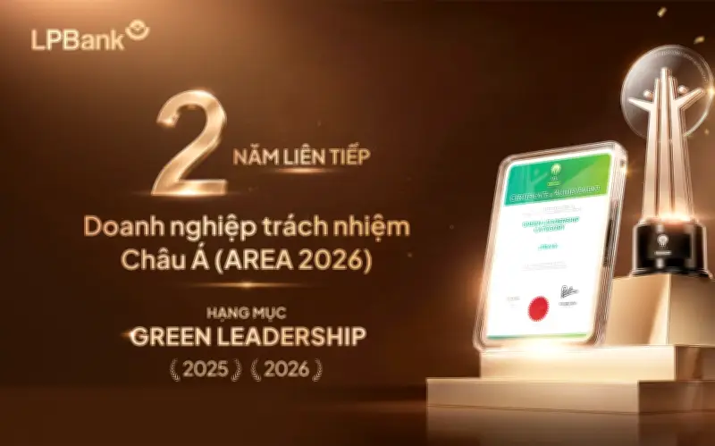 LPBank liên tiếp được vinh danh tại giải thưởng ESG trong nước và quốc tế