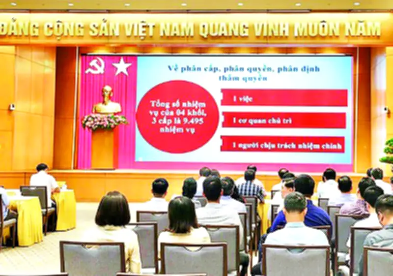 Mô hình chính quyền hai cấp: Cần đột phá về năng lực cán bộ và cơ chế đãi ngộ