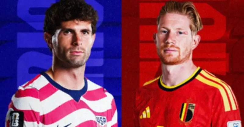 Mỹ đối đầu Bỉ tại vòng 1/8 World Cup 2026 với niềm tin chiến thắng