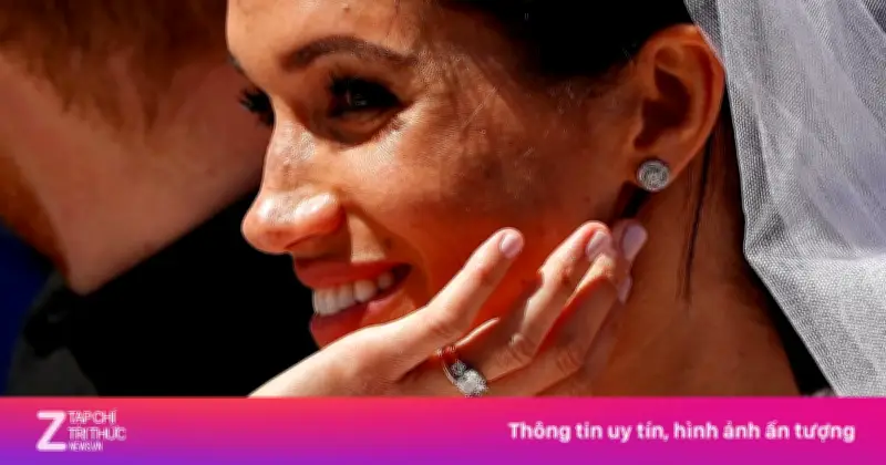 Meghan Markle phá vỡ truyền thống với cách đeo nhẫn cưới độc đáo