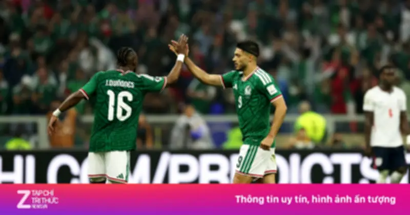 Mexico rút ngắn tỷ số 2-3 trước Anh ở tứ kết World Cup 2026