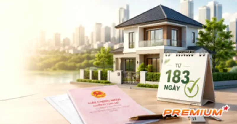 Miễn thuế TNCN chuyển nhượng nhà đất duy nhất: Từ 183 ngày