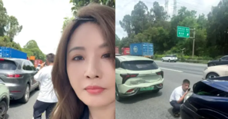 Nữ diễn viên 55 tuổi thoát chết sau tai nạn xe liên hoàn